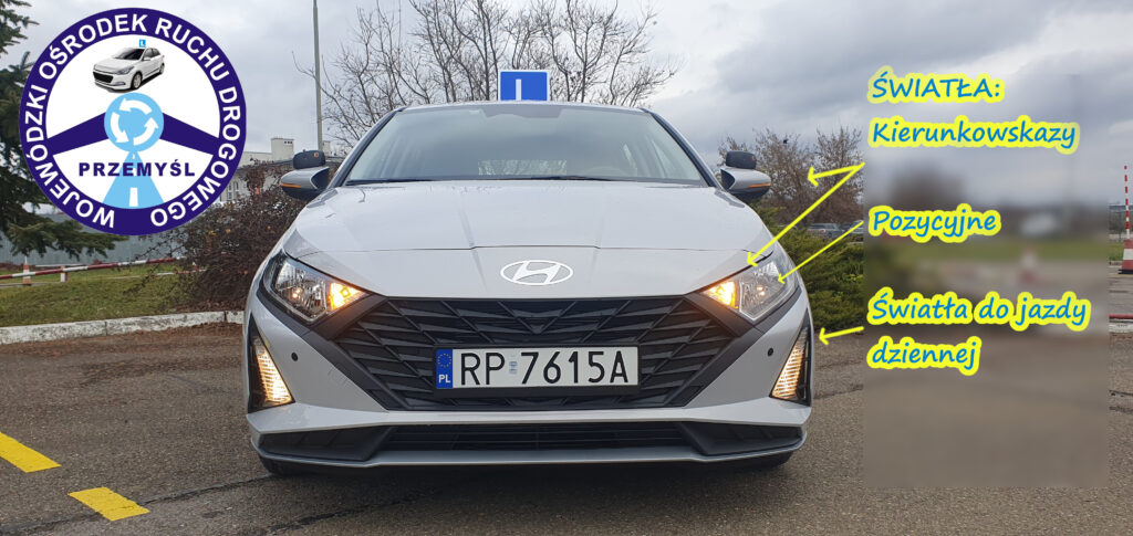 Hyundai i20 przód Światła