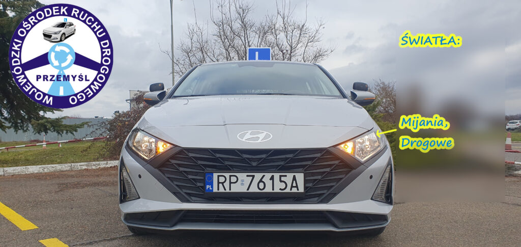 Hyundai i20 przód światła mijania