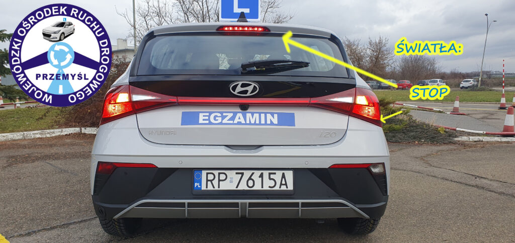 hyundai  i20 światła Stop tył 