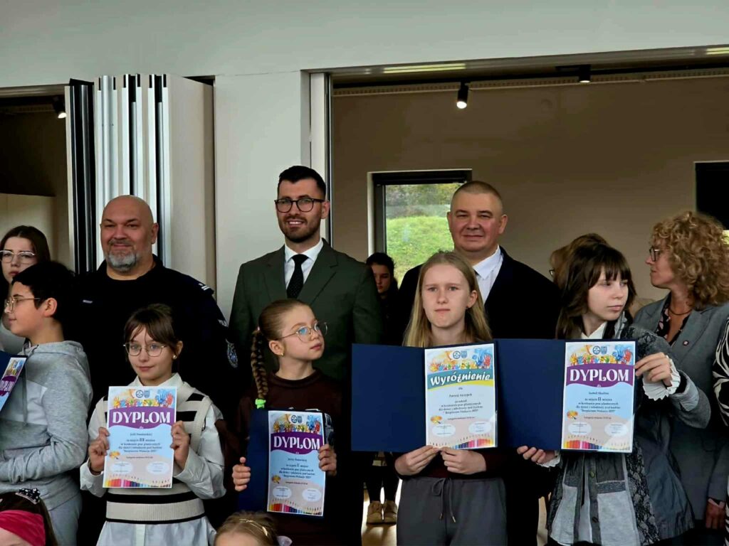 Bezpieczne wakacje 2025 rozdanie nagród